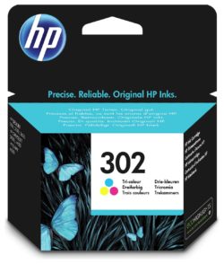 HP 302 F6U65AE Tri-Colour Original Ink Cartridge